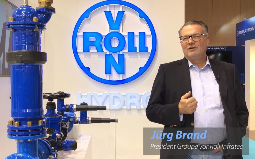 Interview de Jürg Brand, Président du Groupe vonRoll infratec sur le salon Pollutec 2018