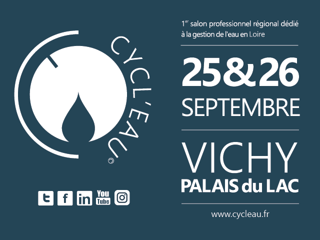 Retrouvez nous au salon Cycl&rsquo;Eau à Vichy